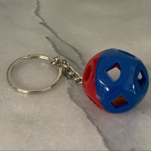 Tupperware Shape-O Toy Keychain New